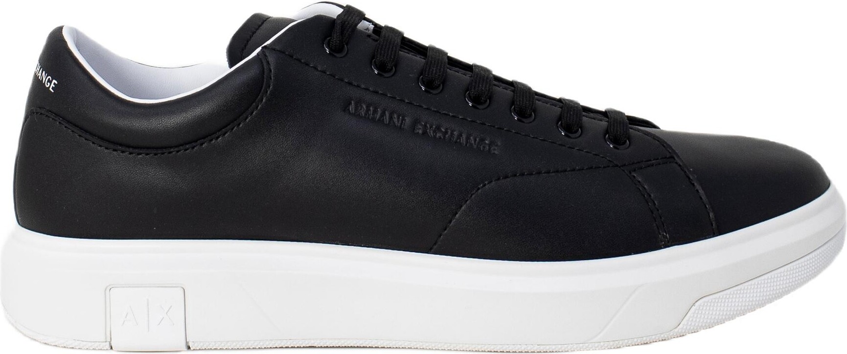 ARMANI EXCHANGE pánske kožené topánky čierne GR66359 - Veľkosť: 44