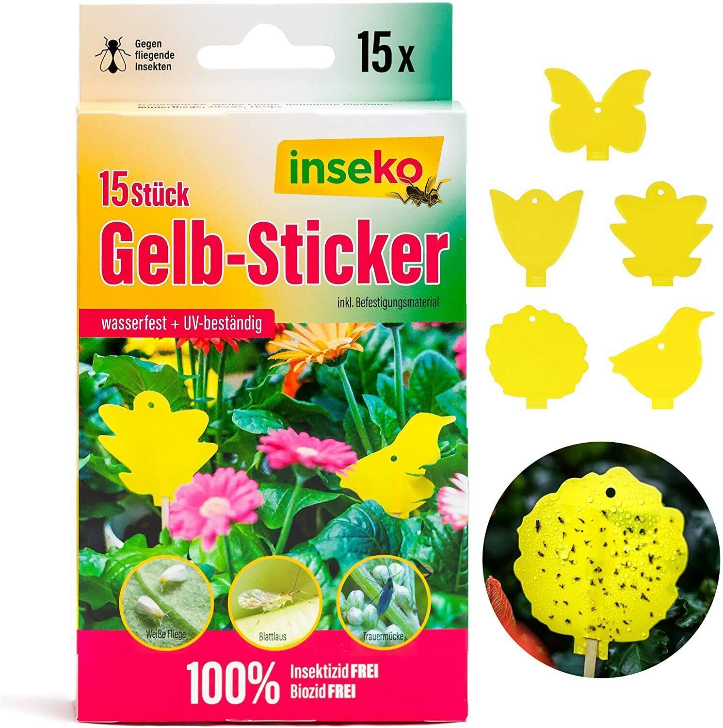 inseko 15x Profi Gelbsticker I Gelbtafeln I | Kaufland.de