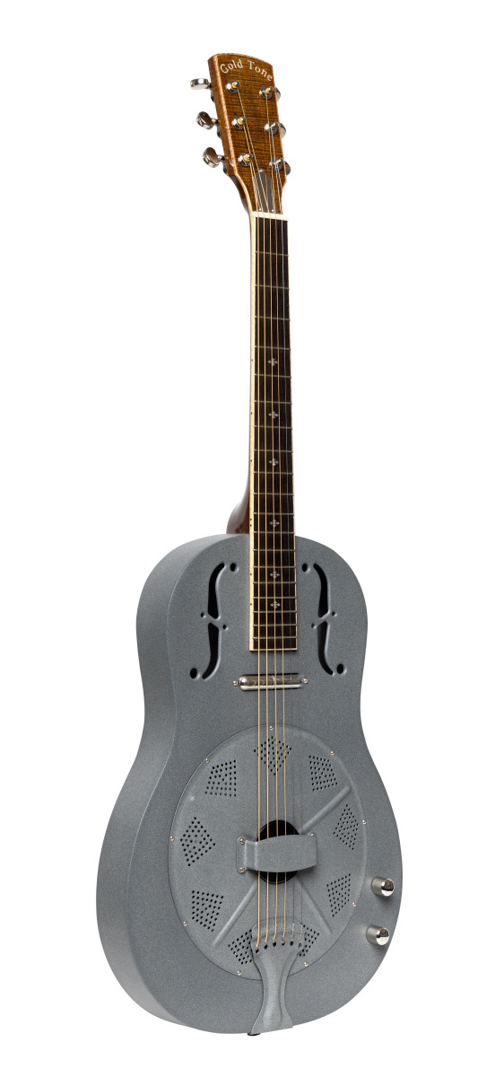 Gold Tone GRE Paul Beard Metallkorpus Resonatorgitarre mit Tonabnehmer