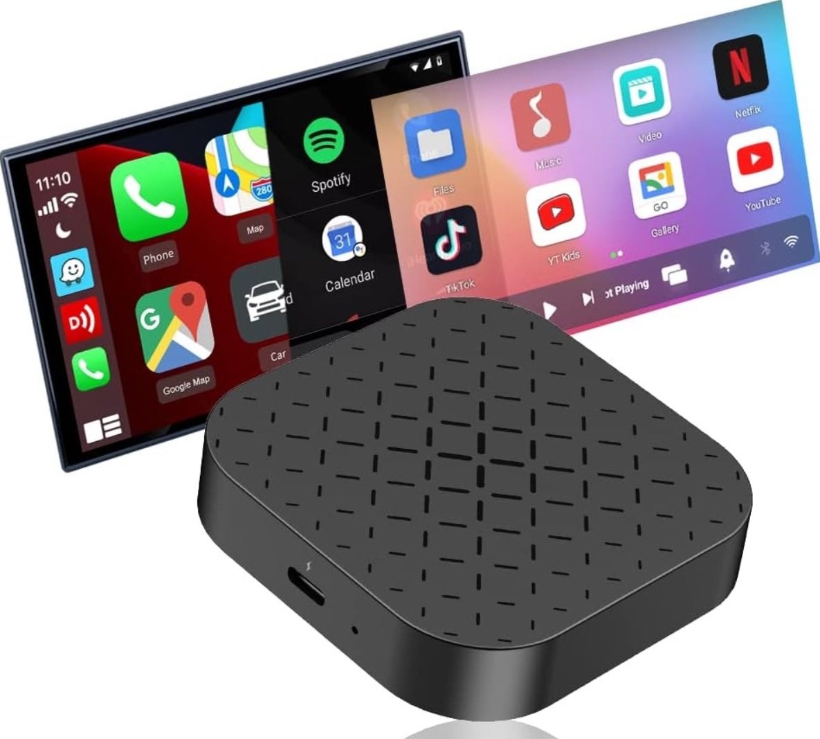 Carlinkit Tbox Basic Android 11 - 2G/16G Drahtlos Apple Carplay Android Auto / SD Karte