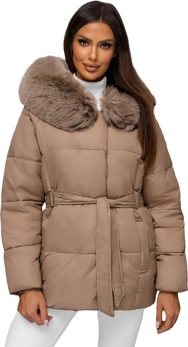 Damen Winterjacke Beige OZONEE JS/16M9206/62Z L