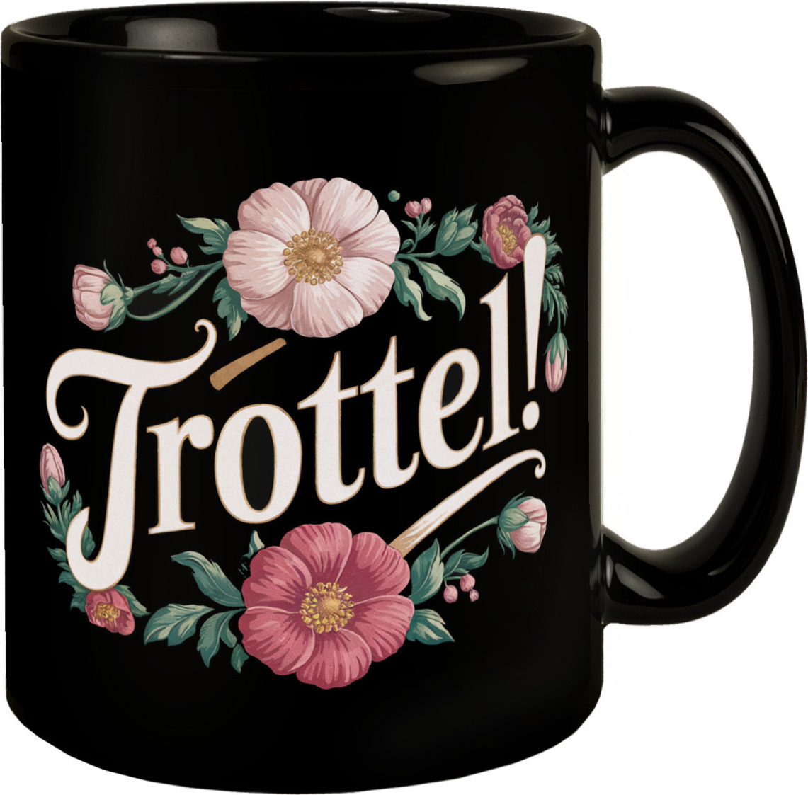 speecheese Trottel Blumensprache Tasse