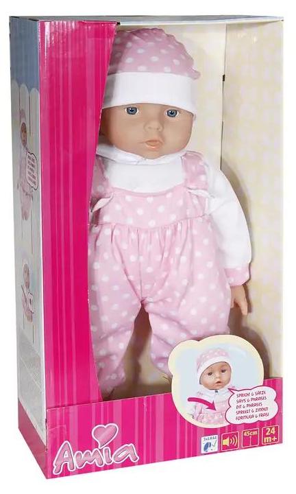 Amia AM Weichpuppe 45cm, mit Sprechfunktion" 0050304221