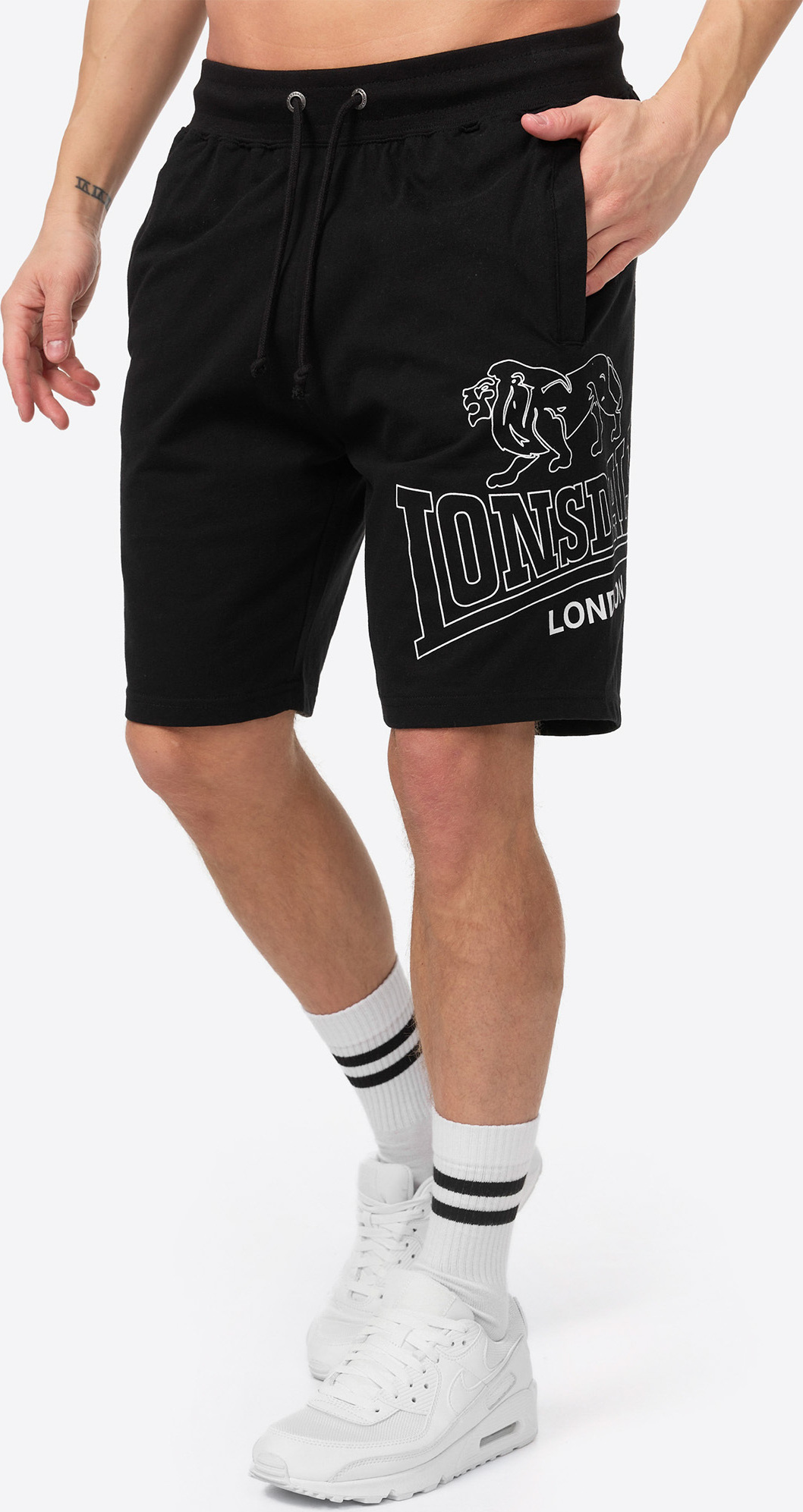 Herren Shorts normale Passform CHILLEY Black XXXL Lonsdale 113602