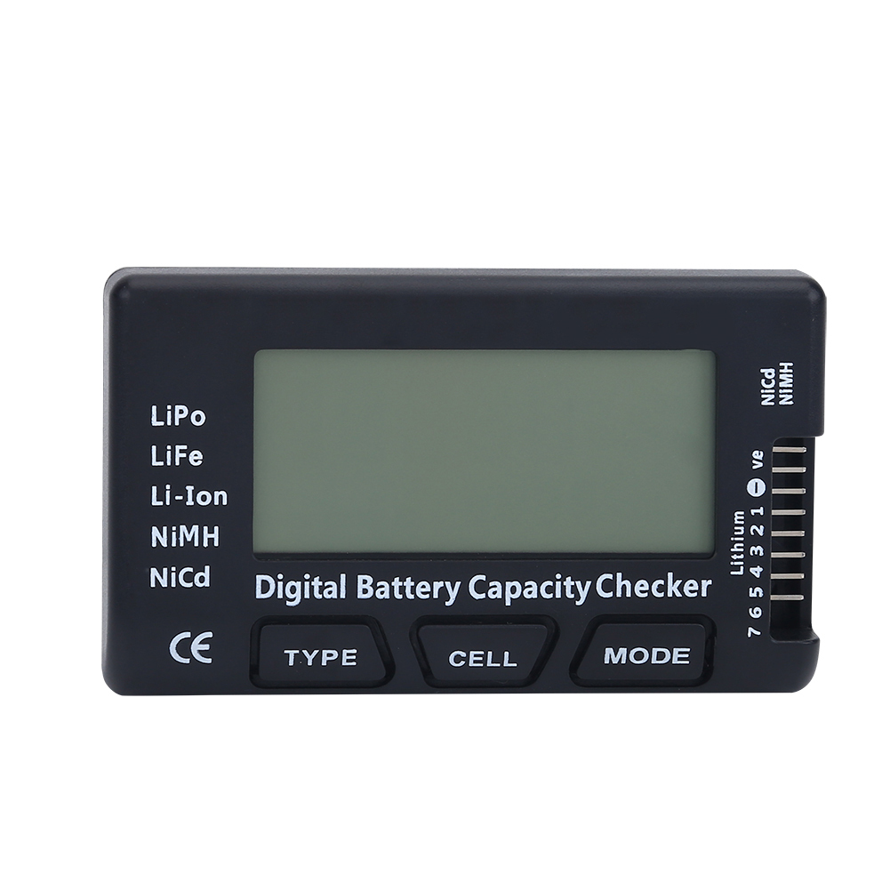 Cocosity Batterietester, Batteriedetektor, Batterieprüfgerät, Batteriemessgerät, Batteriespannungsprüfer, Batteriekapazitätsprüfer, digitaler Batterietester