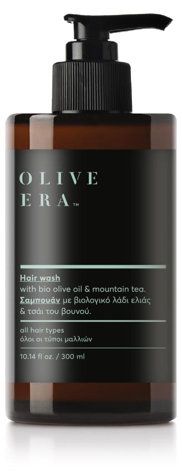 OLIVE ERA Shampoo mit Granatapfel & Griechischem Bio-Olivenöl für alle Haartypen 300ml