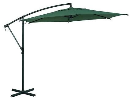 Northix Ampelschirm 3 m, olivgrün, wasserabweisendes Material