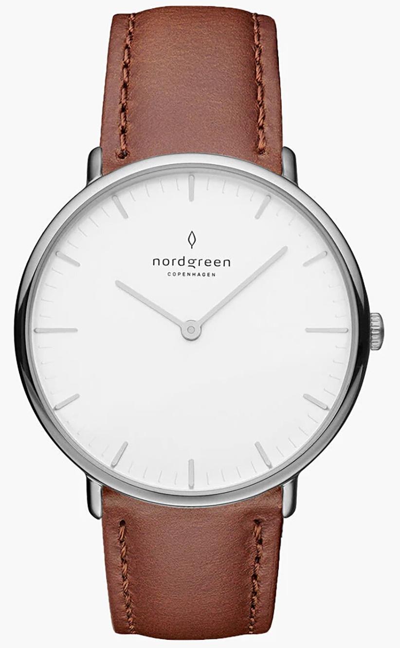 Nordgreen NR40SILEBRXX Herrenuhr Native 40mm 3ATM