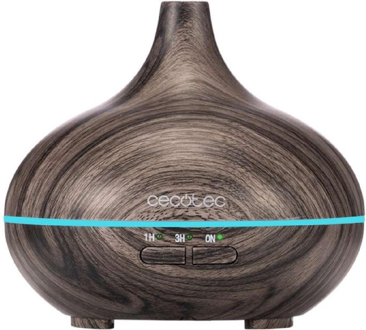 Luftbefeuchter Cecotec Pure Aroma 150 Yin Grey, 150 ml Tank, 7 LED-Farben, bis zu 10 m² 24646