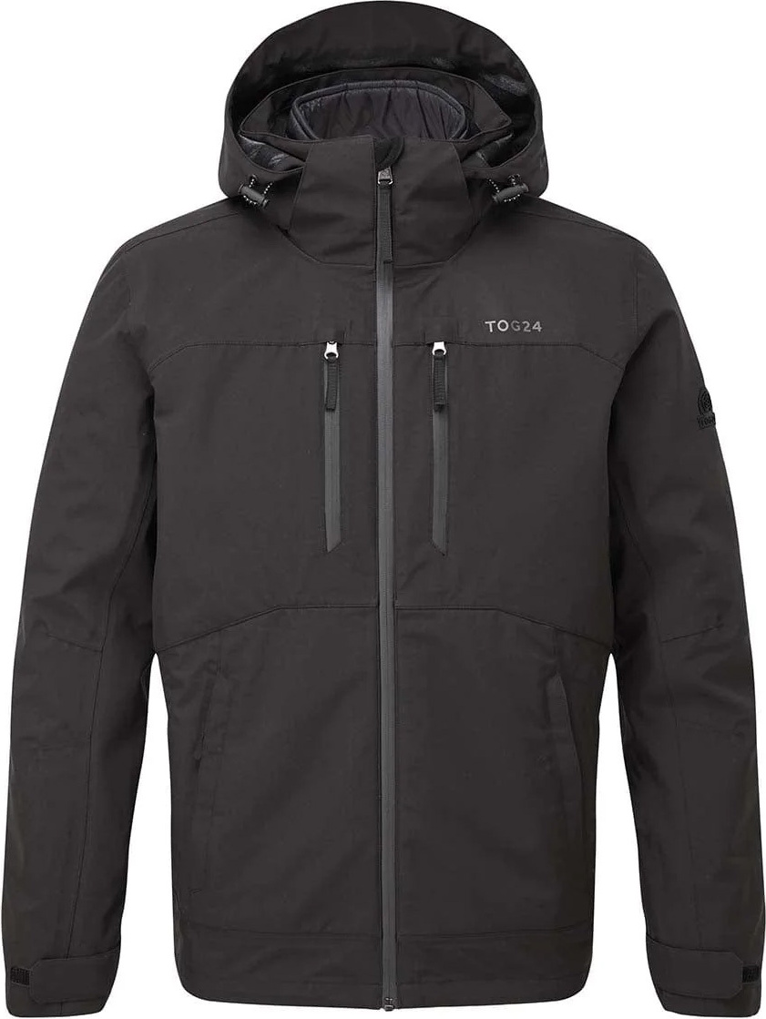 TOG24 - "Denton" Jacke, wasserfest 3 in 1 für Herren TG272 (M) (Schwarz) UTTG272