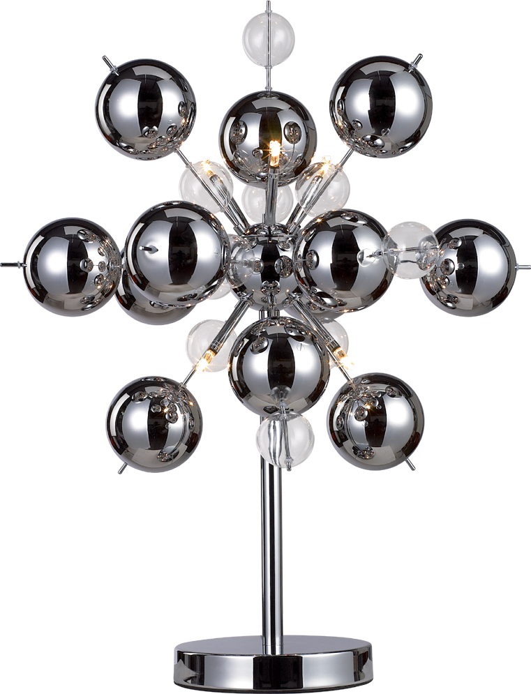 Farbe: Silber Fassung: G4Material: MetallLänge: 50 cmHöhe: 73 cmTiefe / Breite: 50 cmFarbe: Silber, Fassung: G4