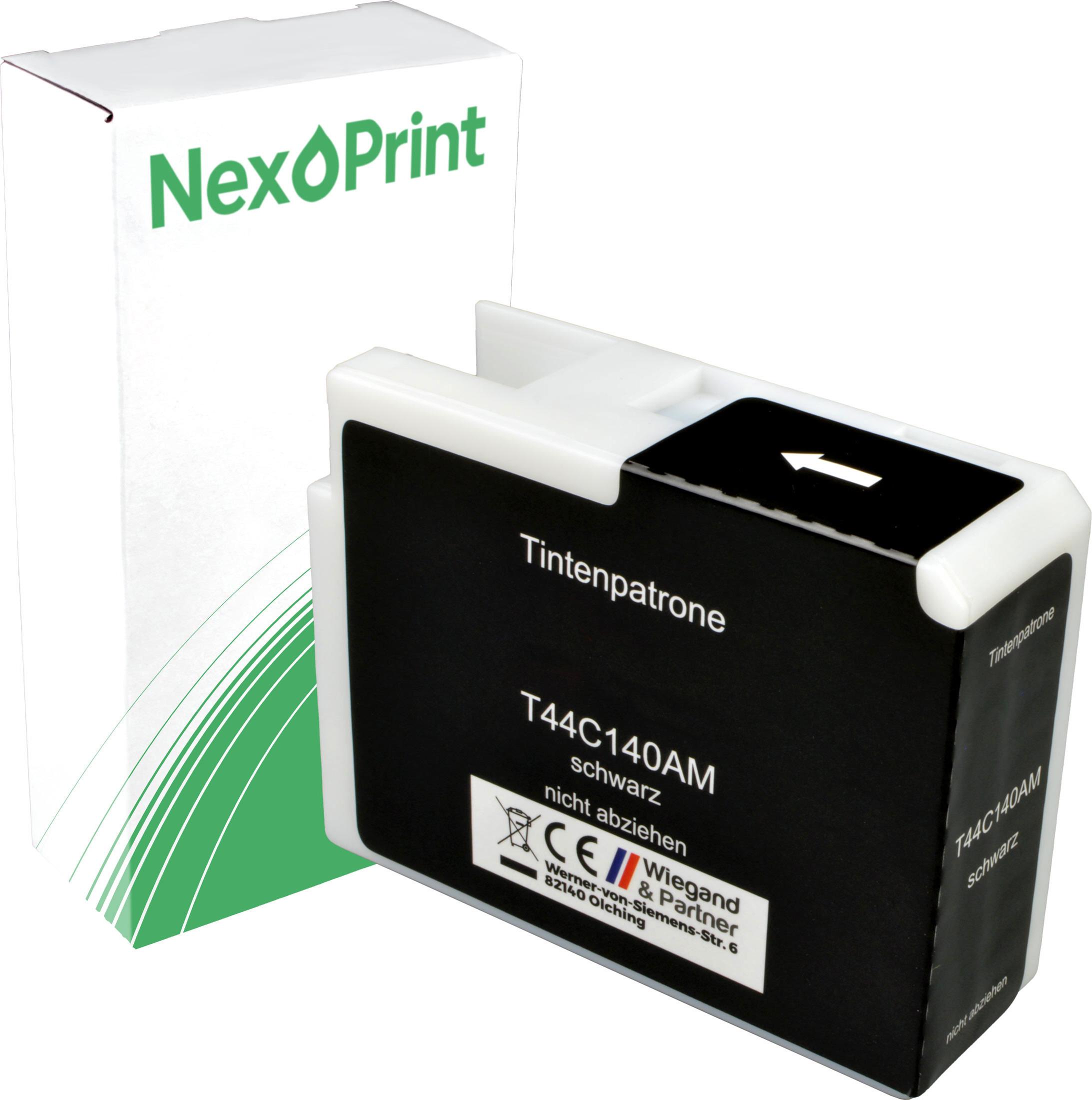 NexoPrint Druckerpatrone kompatibel zu Epson C13T44C140 SJIC36P(K) schwarz ColorWorks CW-C 6500 Pe Epson ColorWorks CW-C 6500 Ae Epson ColorWorks CW-C 6000 Pe Epson ColorWorks CW-C 6000 Ae Epson ColorWorks C 6500 T44C140-WB