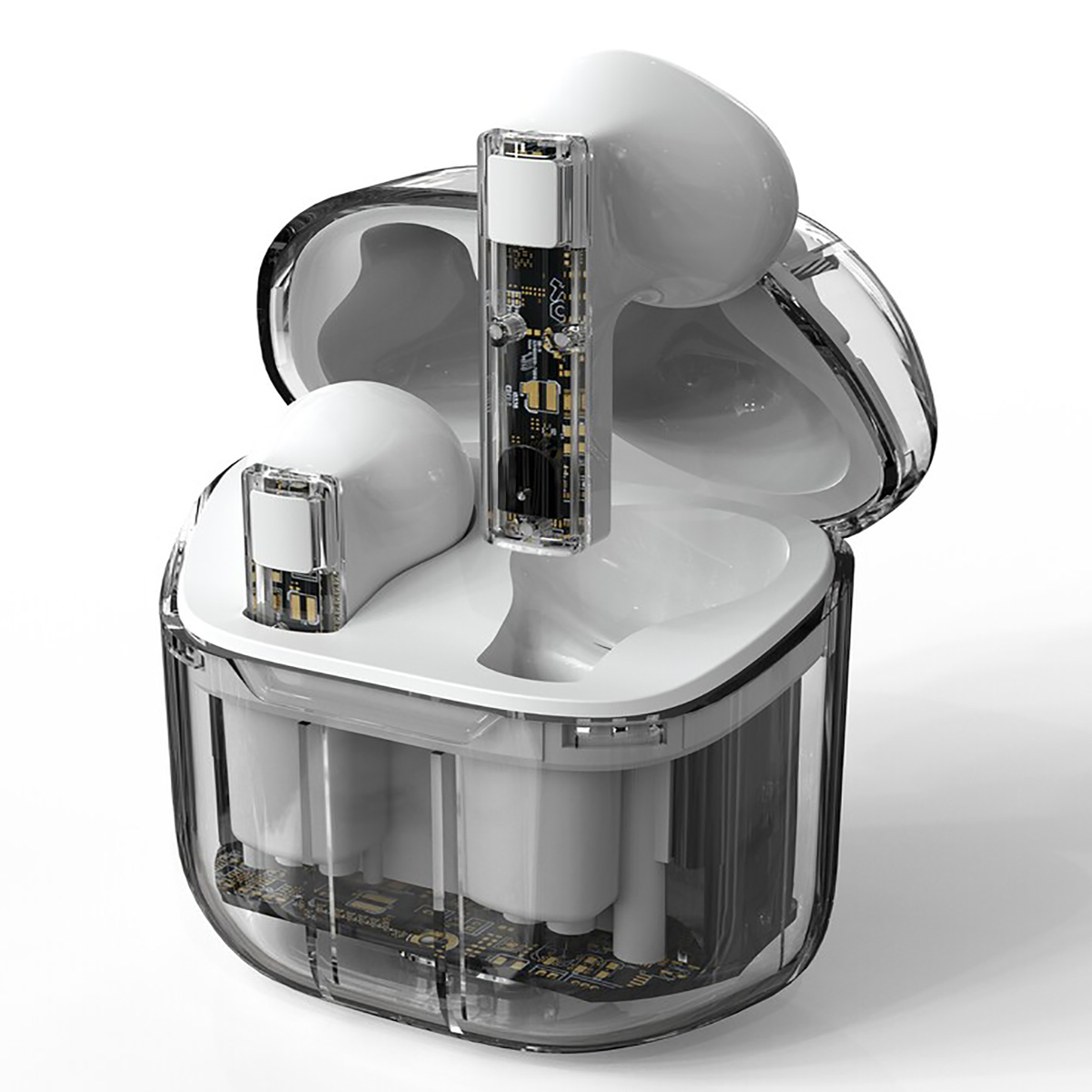4smarts 540433, True Wireless Stereo (TWS), Anrufe/Musik/Sport/Alltag, 20 - 20000 Hz, 50 g, Kopfhrer, Wei