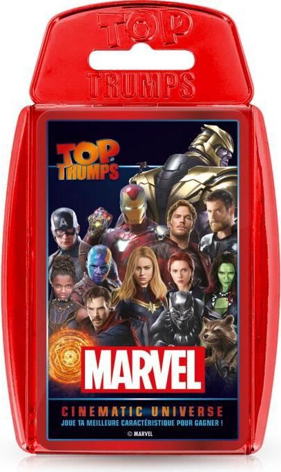 Winning Moves Marvel Card Set Trumps Cinematic Universe WIN5036905039284