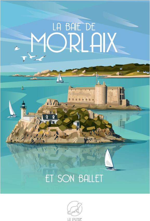 La Loutre puzzels La Loutre Puzzle 1000 Teile - Baie de Morlaix Ballett Puzzle 33644