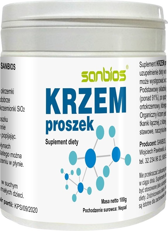 SANBIOS Siliziumpulver 100g