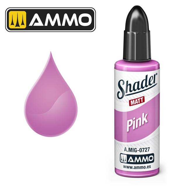 Ammo MIG A.MIG-0727 - MATT SHADER Pink - Neu