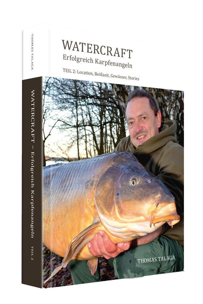 Carpzilla Thomas Talaga Watercraft Buch - Erfolgreich Karpfenangeln Teil 2 Buch Teil 2