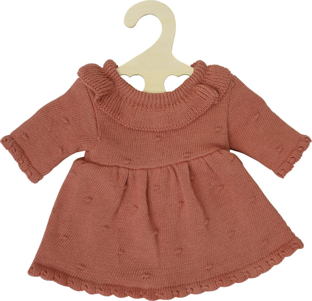 Heless 1490 – Robe En Coton Bio Pêche Pour Poupées De 28 à 35 Cm, Fermeture Velcro