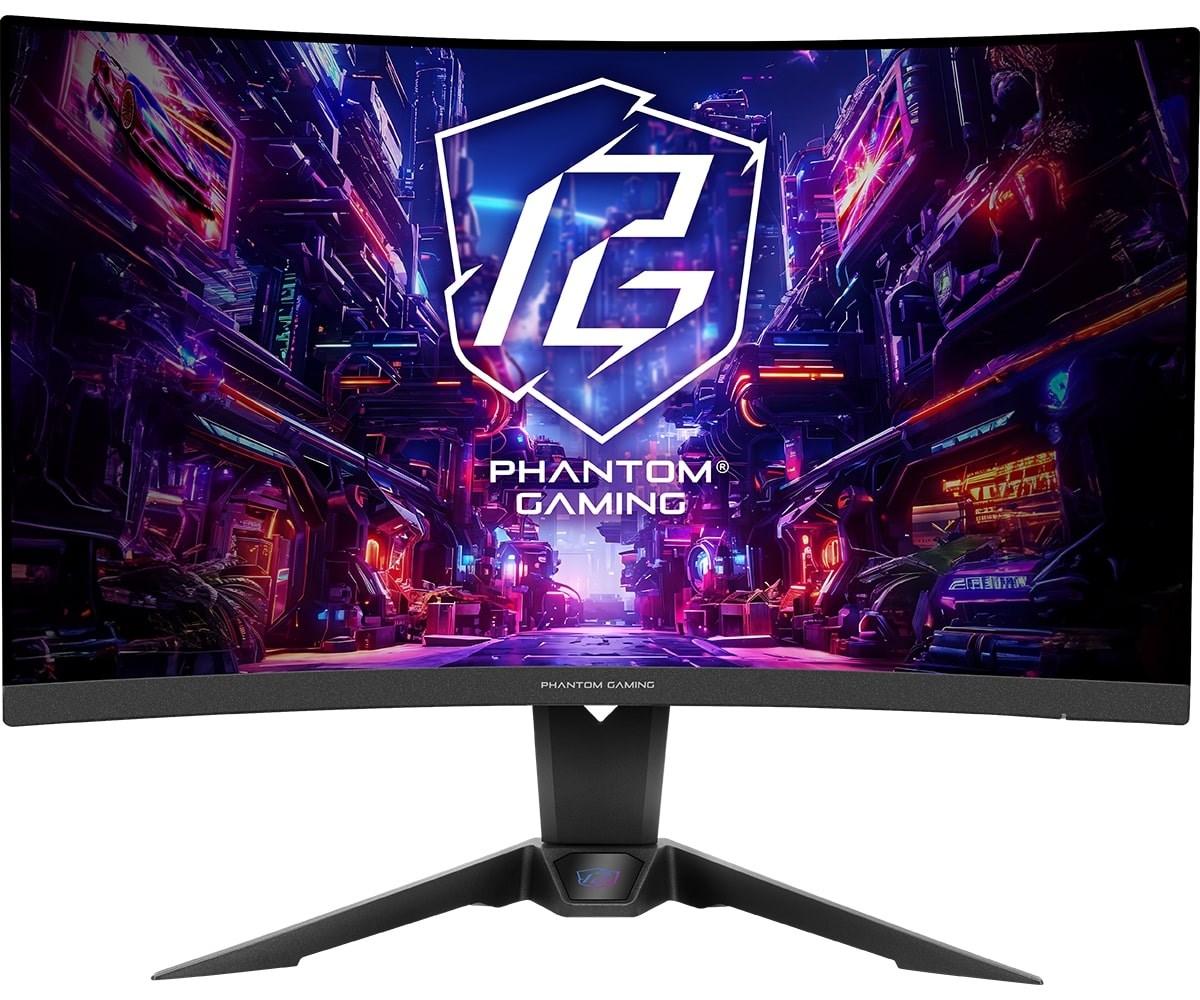 ASRock PG27QRT2A, Gaming-Monitor, (QHD, VA, Curved, Free-Sync 90LXA0E0-A0E1A0V