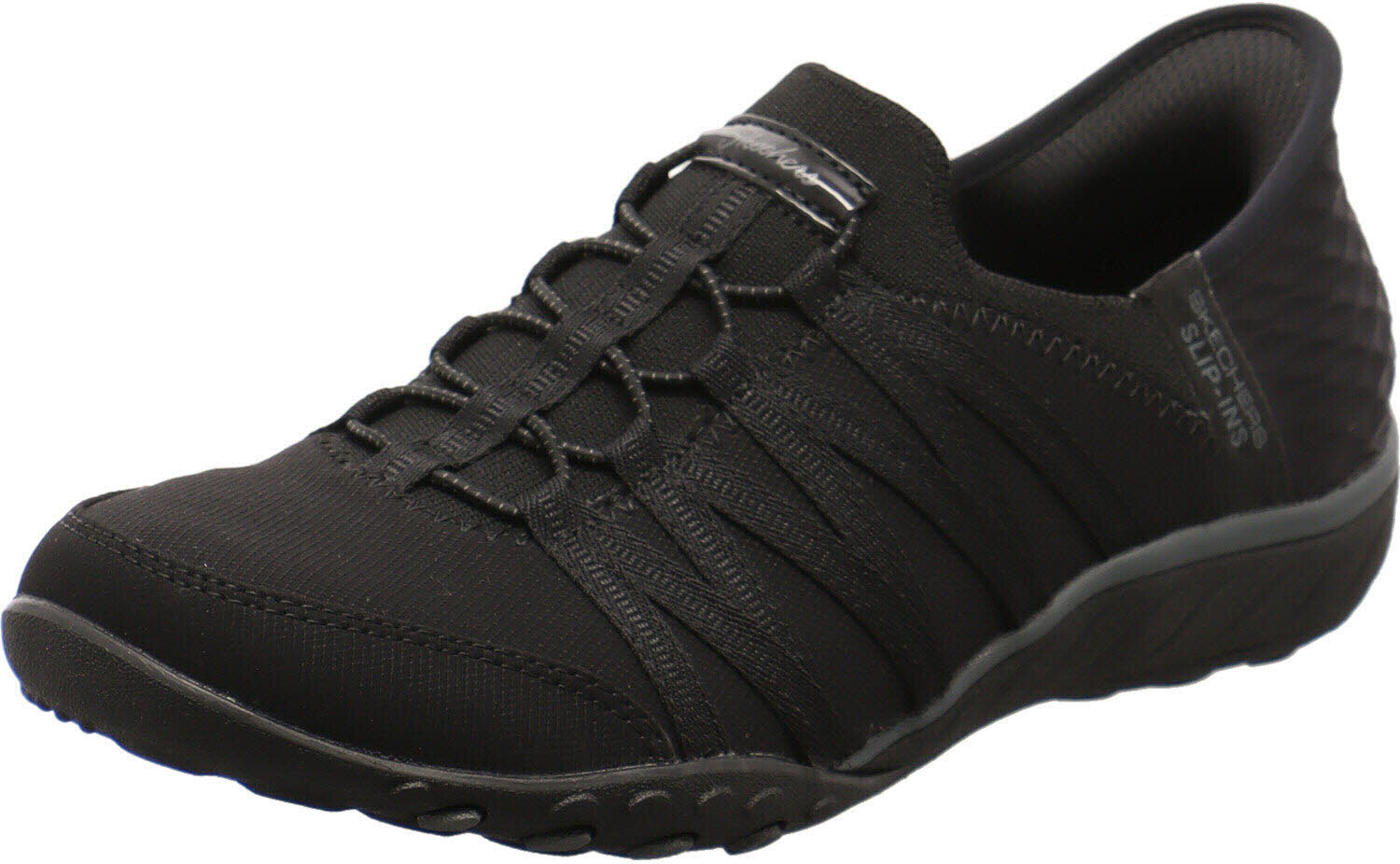 Skechers Slip-ins: Breathe Easy - Roll With Me 100593-BBK, Dámske tenisky, Black, Veľkosť: 37
