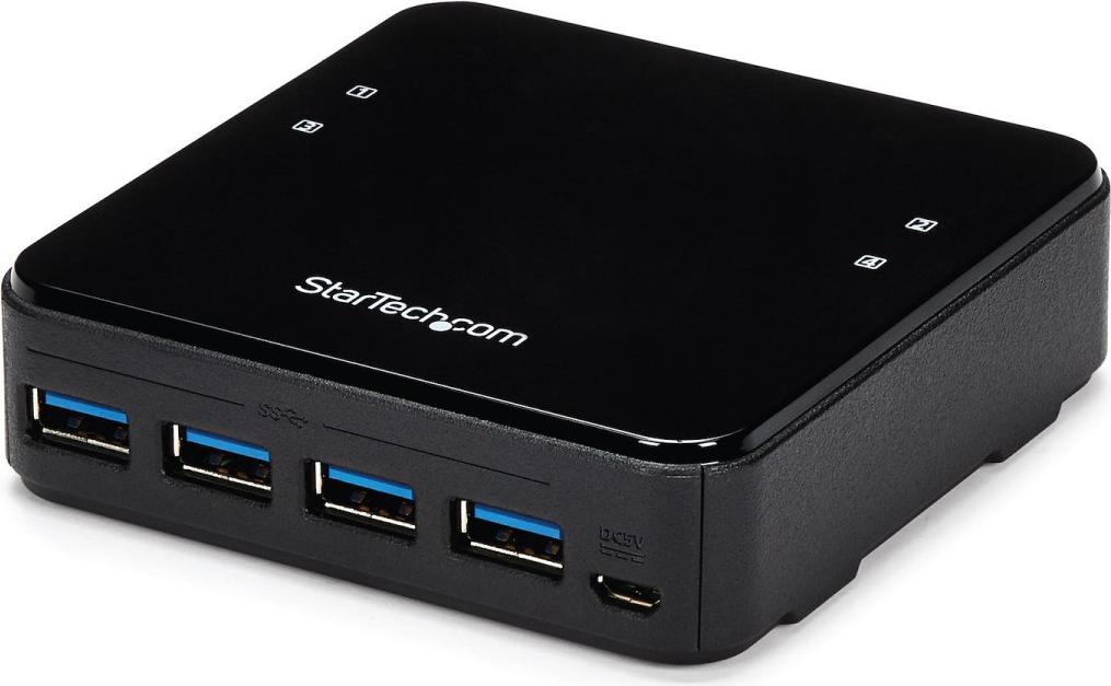 StarTech.com USB 3.0 Sharing Switch 4x4 für Peripheriegeräte HBS304A24A