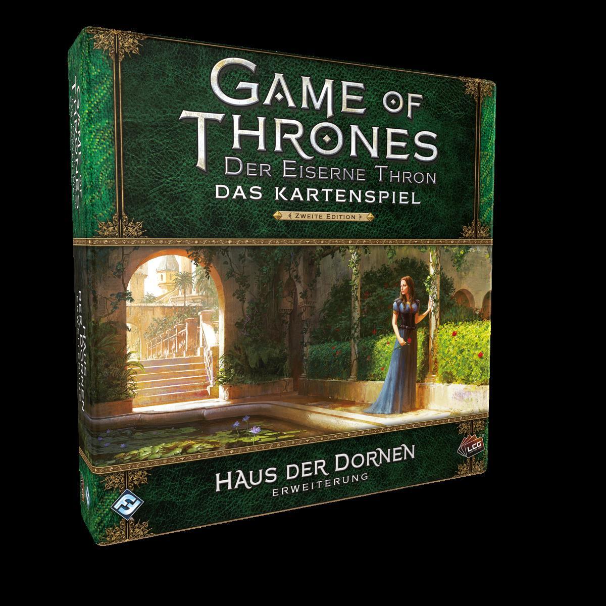 Asmodee Game of Thrones LCG - Der eiserne Thron 2nd - Haus der Dornen - DE 105941