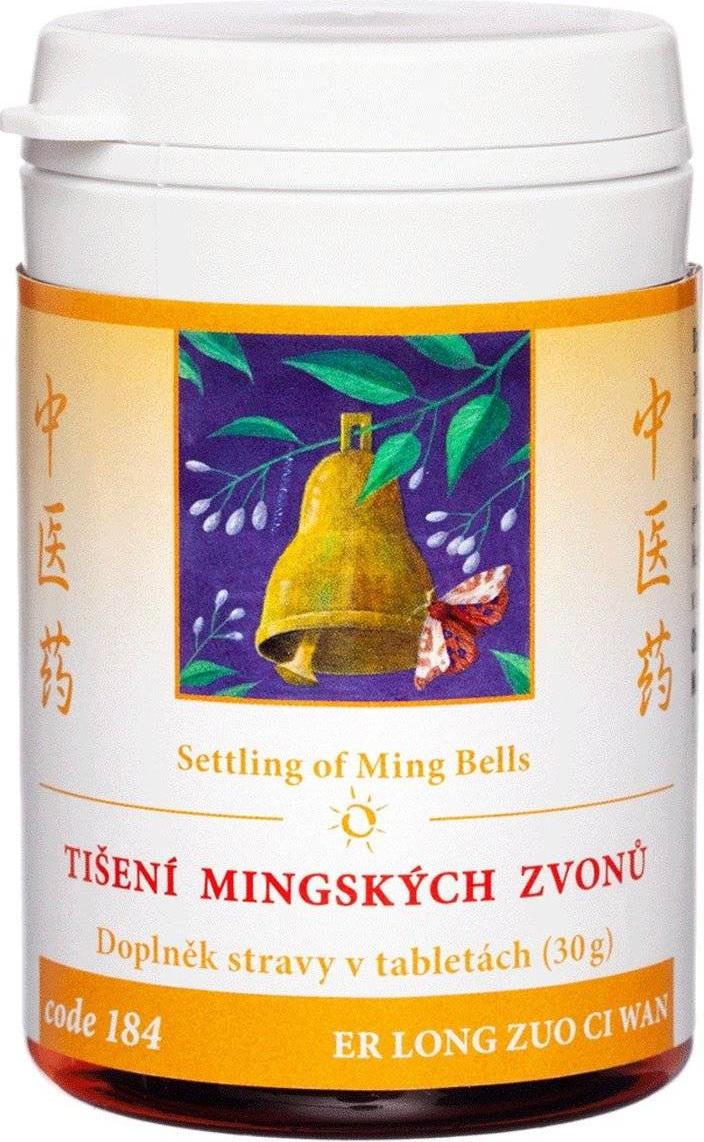 TCM Herbs 184 Besänftigung der glocken von ming (ER LONG ZUO CI WAN), 100 tbl