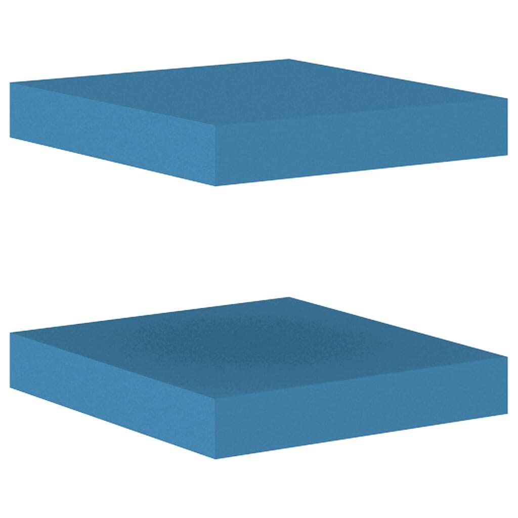 Evron Acryl-Schweberegale – Durchscheinendes Blau, M9, 38,1x13,2 Cm, Wasserdicht & Stylisch Für Wand-Deko & Aufbewahrung
