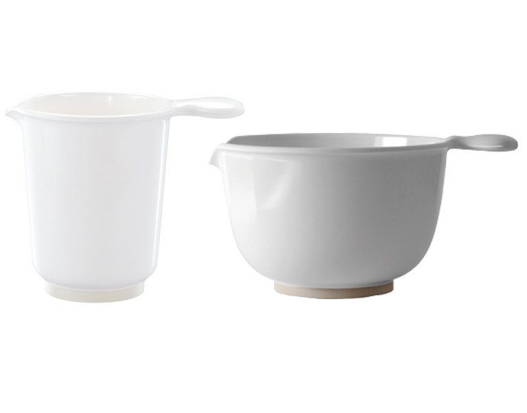 WACA 1050 Rührkrug Koch-/Backutensil 1.200 ml Dm 130 mm, Farbe:weiß 1050,71