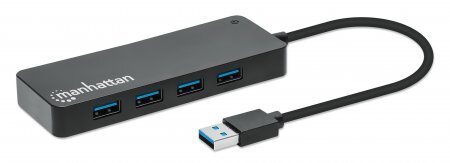 Manhattan USB-A Dock/Hub, Porty (x7): USB-A (x7)