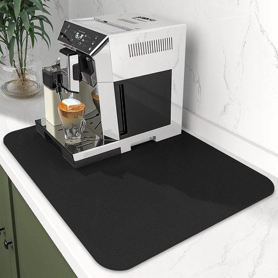 OEM Küchen- und Badezimmer-Antislip-Absorptionsmatte, 50 x 40 cm, schnell trocknende Matte, für Kaffeemaschinen, gootsteen-Absorptionsmatte, superabsorbierend, schwarz 2026