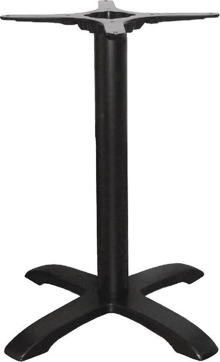 Bolero Tischfuß mit Fußkreuz Gusseisen 72cm hoch