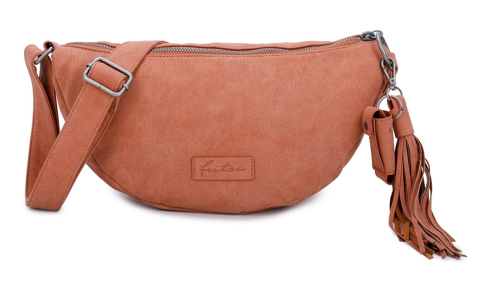 Fritzi aus Preußen Schultertasche Jakx Lipstick03 Cross Bag Brick braun Lipstick03 Jakx Brick