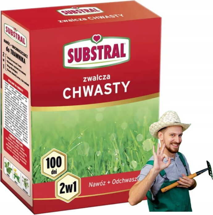 Rasendünger mit Unkrautvernichter 1kg Substral 100 Tage