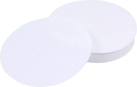 OEM Laborfilterpapier aus Cellulose - Hochwertige Filtrierung - Bildung - Runde weiße Scheibe - 4 Stück 2026