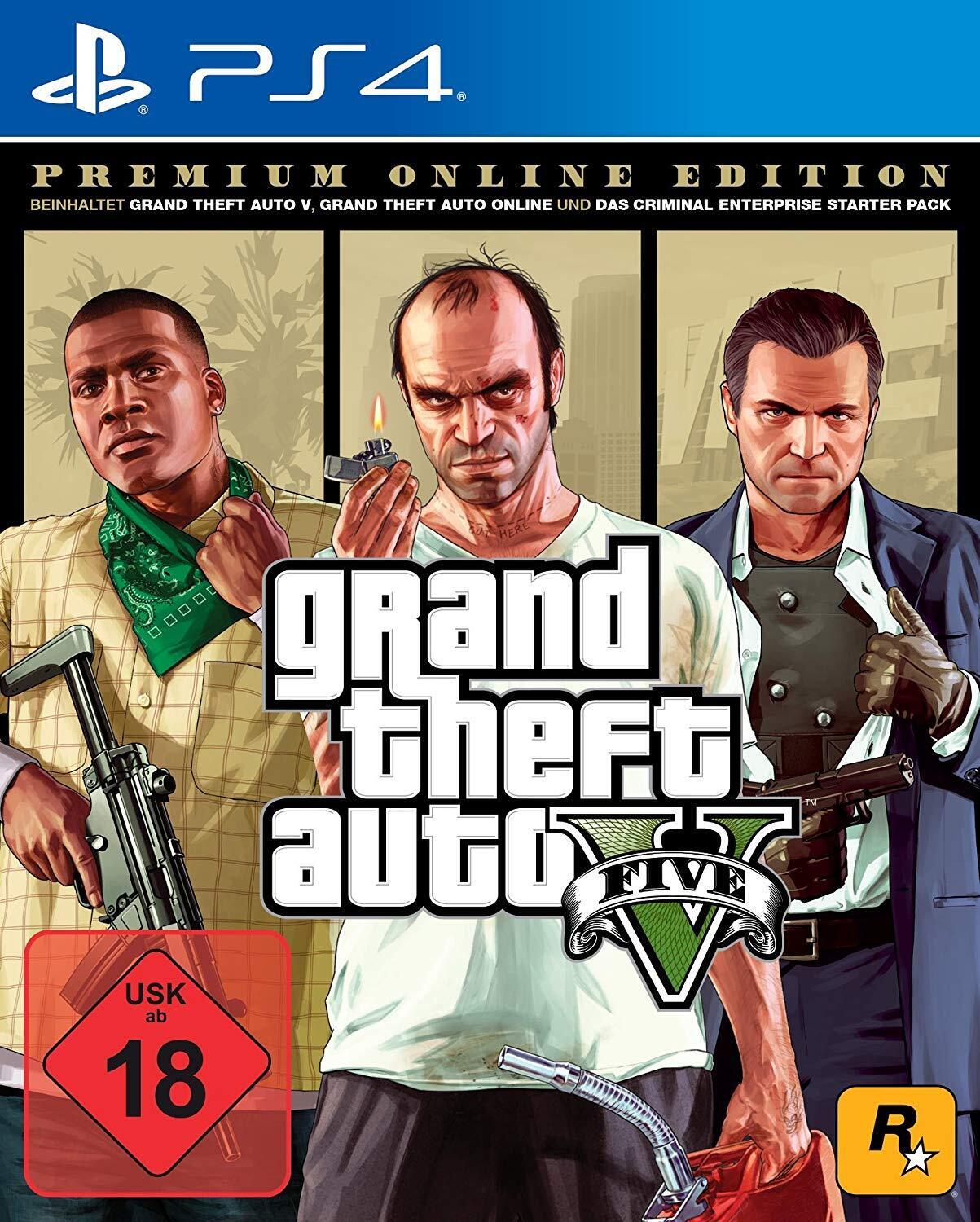 Rockstar Games GTA - Grand Theft Auto V / 5 -Premium Online Edition- GHmo-de-5