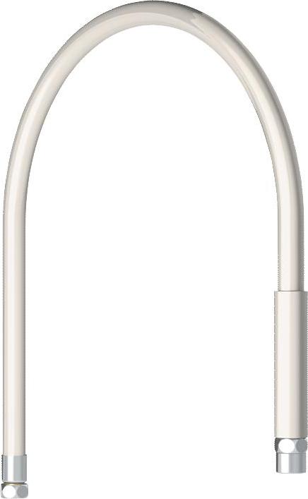 Delabie Flex.Schlauch Lebensmittelqualität G1/2 weiß L2000mm 433200