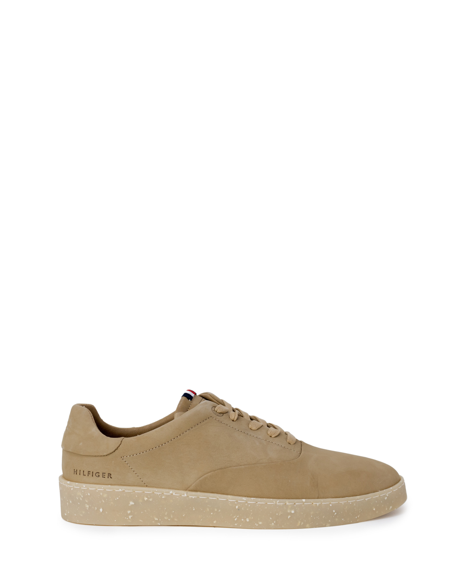 TOMMY HILFIGER Pánske kožené topánky Beige GR69173 - Veľkosť: 42
