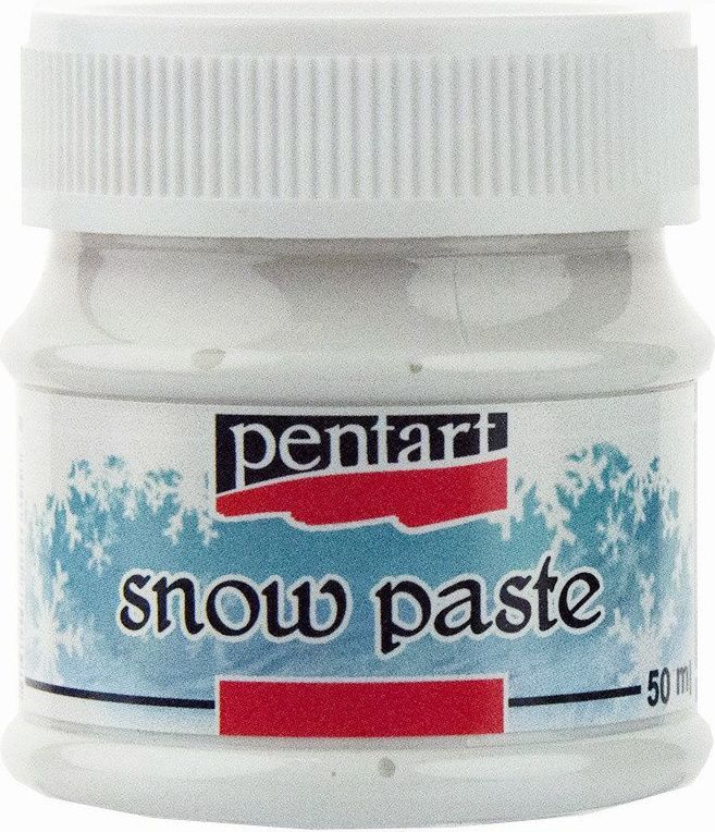 PENTART Grobkörnige Schnee Paste Snow Paste 50ml, 0989