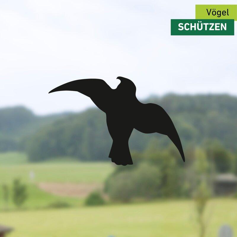 Windhager Aufkleber Vögel für Fenster & Glasflächen