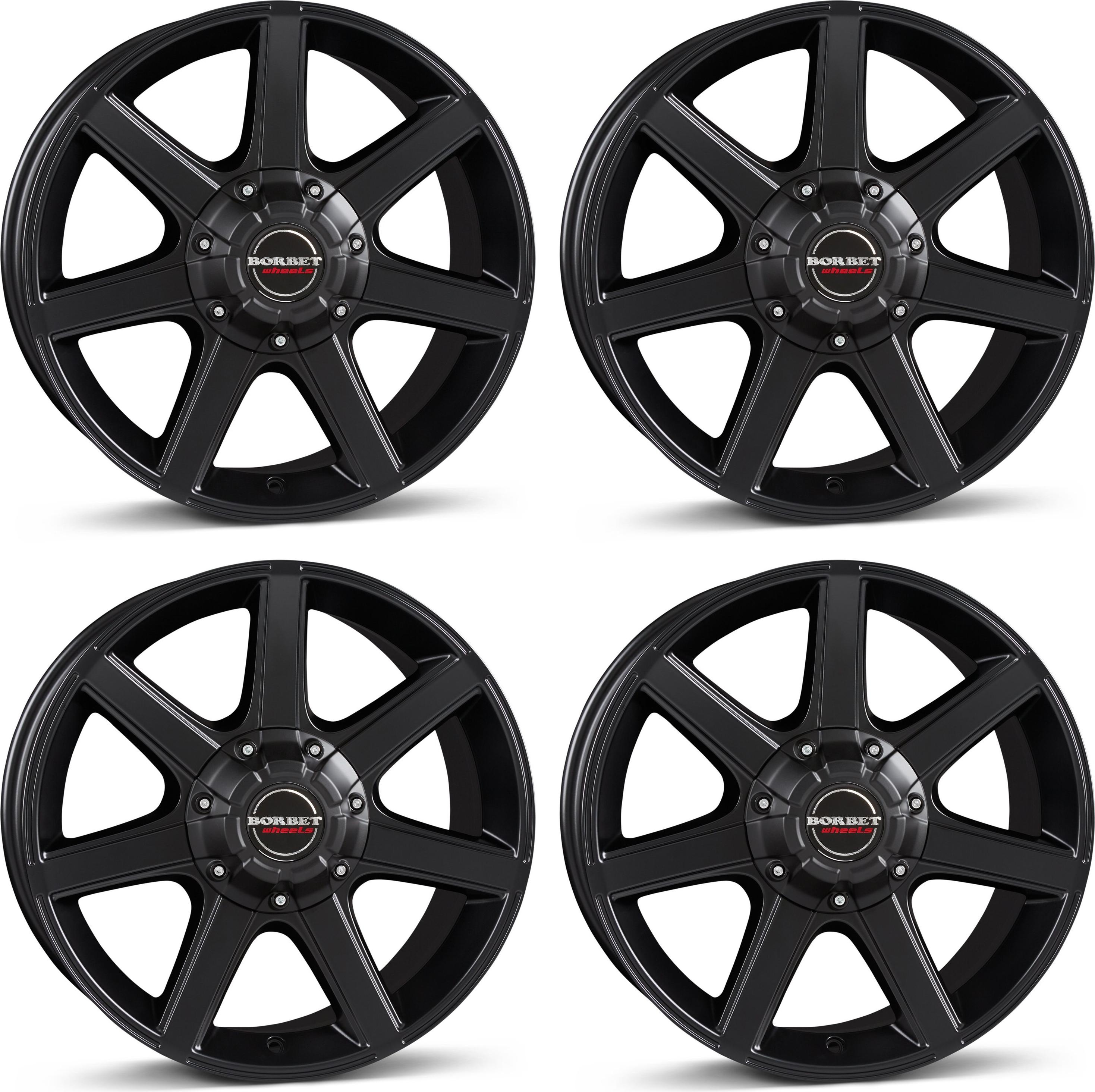 4 Borbet Felgen CWE 7.0x16 ET35 5x114.3 SWM für Daihatsu Terios 5x114.3 SWM für Daihatsu Terios Aluräder 4-CWE 70635114,3566,6BM