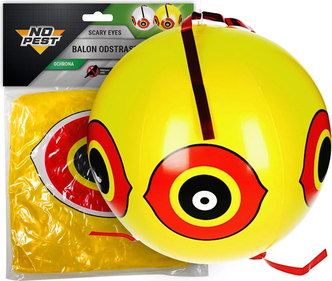 UN Vogelabwehr - Gelber Ballon ohne Schädlinge - MXL NOP BALO GSHU_unimet_5908271340151