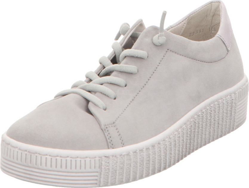 Gabor Damen Schnürschuhe Sportlich Gummisohle Grau 23.331.19