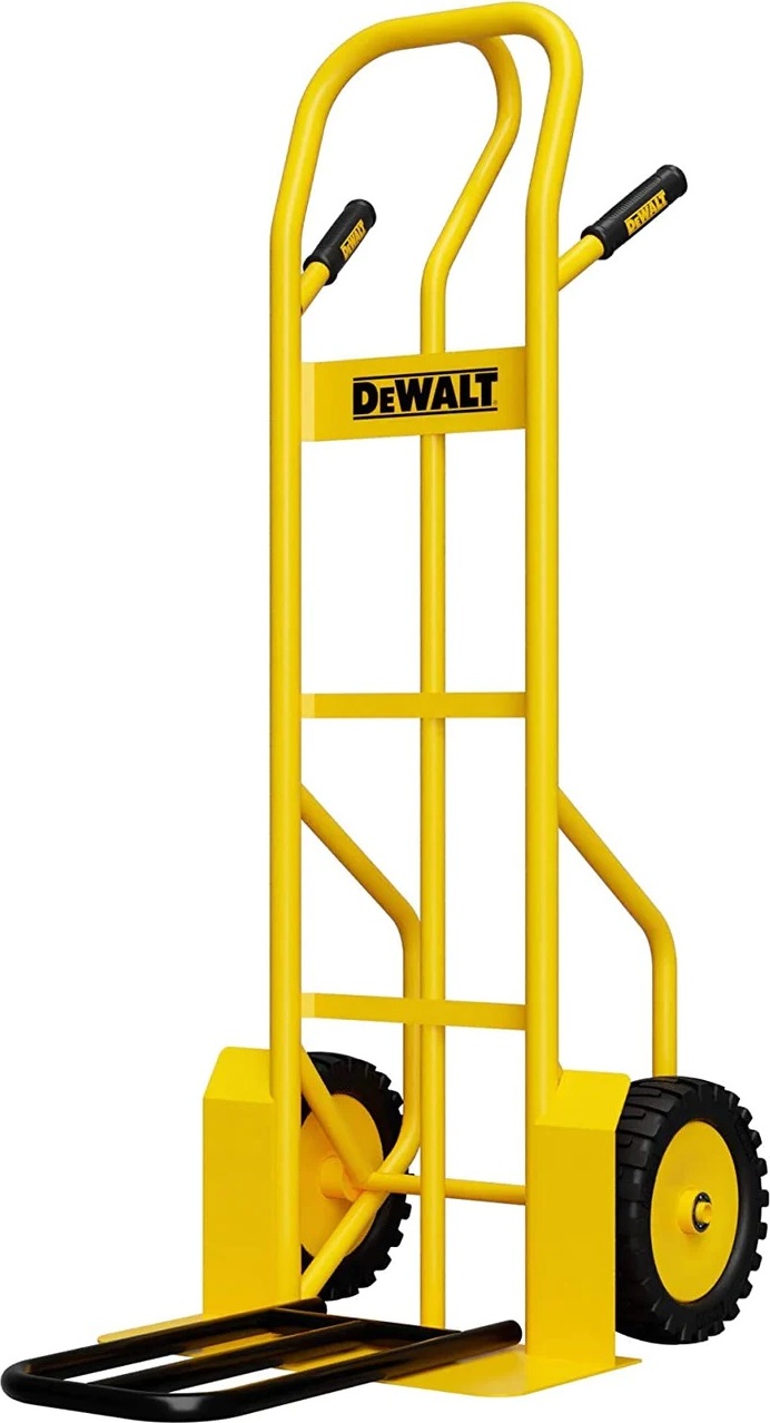 DeWalt Sackkarre DXWT-500 - 300KG - Transportwagen - Stahl - Geschäftlicher und Privater Gebrauch - 60 x 50 x 13,2 CM - Gelb 19-12339
