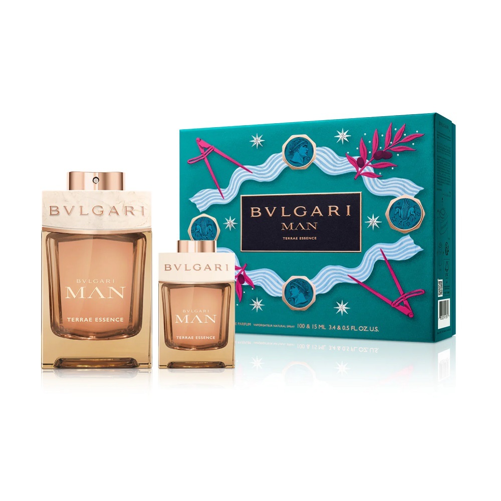 Bvlgari Man Terrae Essence Woda perfumowa 100 ml + Woda perfumowana, 15 ml