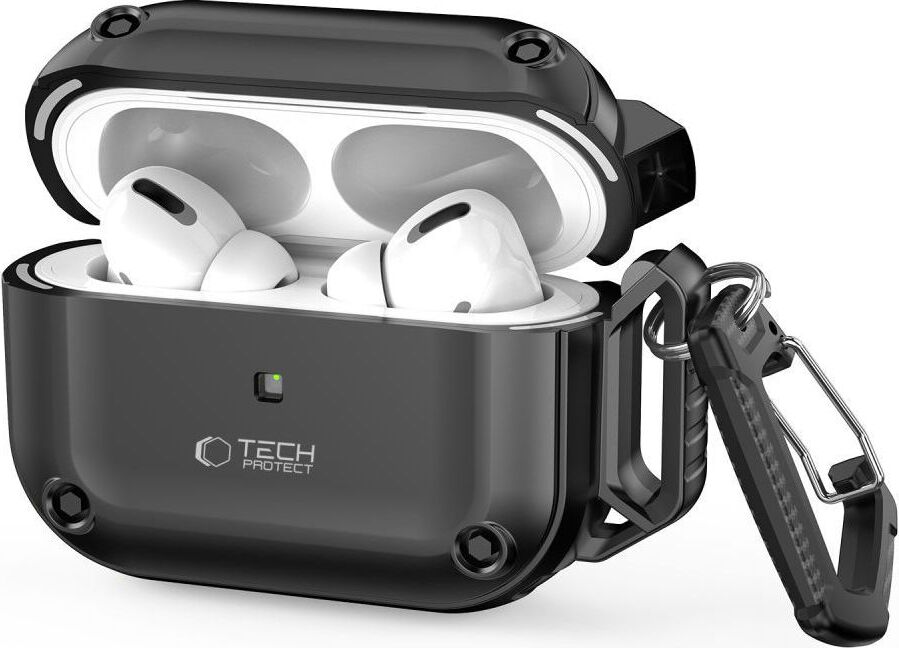 Tech-Protect Hrubý háčik Apple Airpods Pro 1 / 2 Black
