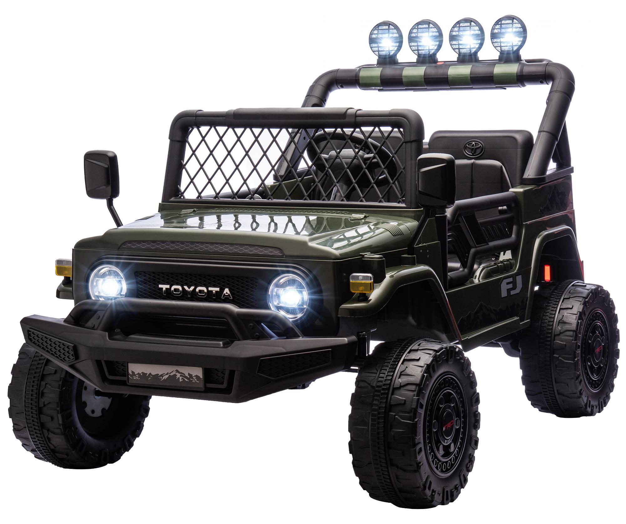 AIYAPLAY Kinder Elektroauto TOYOTA FJ 24V Elektroauto für Kinder 200W Motor 370-533V90DG
