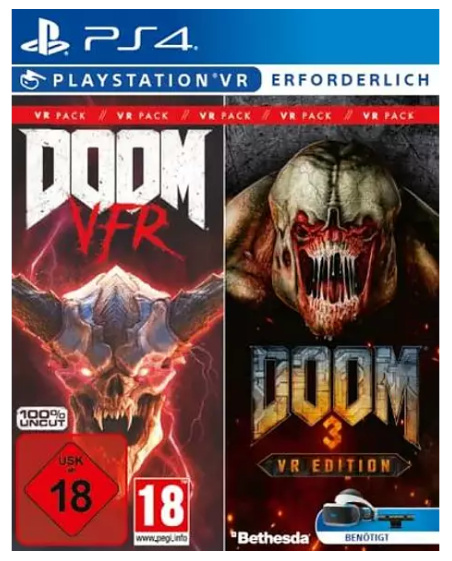 Bethesda DOOM VFR + DOOM 3 VR PS4-Spiel 18