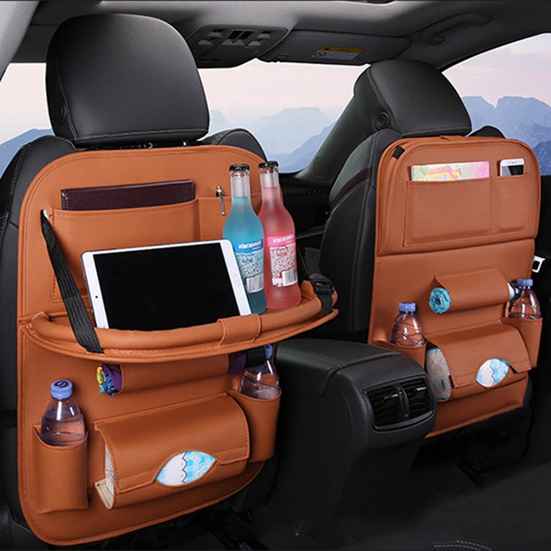 Auto Organizer Rücksitztasche Rückenlehnentasche Spielzeugtasche Schutzfolie 